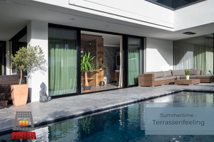Outdoor leben, kochen, essen, die Natur genießen … einfach Summertime - Terrassenfeeling!